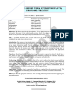 Icmr Sts Project Format