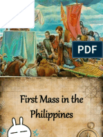 First Mass in The Phil.