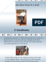 A Crorepati Who Lives in A Hut!: E Sarathbabu