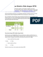 Odds Ratio Dan Relative Risk