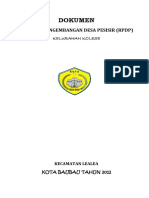 RPDP Kelurahan Kolese