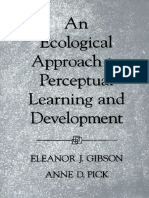 Eleanor J. Gibson, Anne D. Pick-An Ecological Approach To Perceptual Learning and Development (2003)