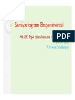 Semivariogram Eksperimental PDF