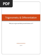 Edexcel C3 Trigonometry & Differentiation PDF