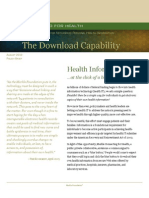 The Download Capability: Health Information