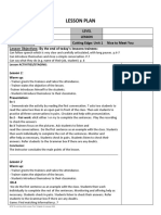 Cutting Edge Lesson Plan Unit 1 -p 6-8