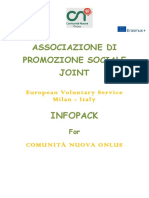 Associazione Di Promozione Sociale Joint: Infopack