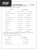 Enis Third Year Engineering 2017-2018 Vocabulary Builder / Adjectives and Adverbs