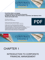 Chapter 1 - Introduction To Corporate Financial Management