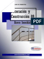 Catalogo Decoracion y Construccion Acero Inox 09