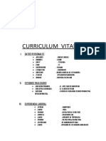 Curriculum Vitae