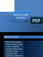 Mesin Fluida Pompa