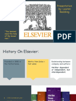 Elsevier Presentation