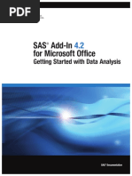 Sas Add in Microsoft Office