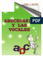 Abcdario y Las Vocales.