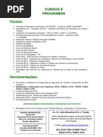 Portfolio s&r Treinamentos e Consultorias Cursos