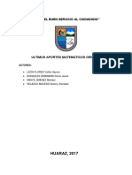 Ultimos Aportes Matematicos Griegos