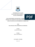 "Aplicar Psicoprofilaxis Obstetrica en Primigestas Añosas