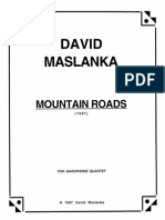 Mountain Roads Score in C Perusal PDF