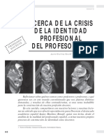 Acerca de La Crisis de La Identidad Profesional Del Profesorado