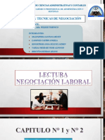 Lectura Negociacion Laboral