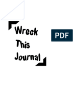 Wreck This Journal-Backpack