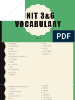 Unit 3 6 Vocabulary