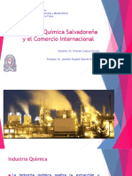 Industria Química Salvadoreña y El Comercio Internacional - Jennifer Gabriel