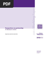 Download Perspectives on partnership A literature review by cip-library SN36693334 doc pdf