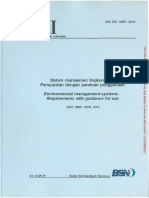 SNI - ISO - 14001 - 2015 - Sistem Manajemen Lingkungan - Persyaratan Dengan Panduan Penggunaan