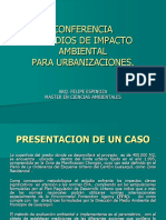 CONFERENCIA URBANIZACIONES