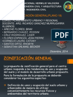 Zonificación General en Huanuco