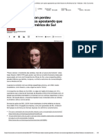 Como Isaac Newton Perdeu Milhões Com Ações