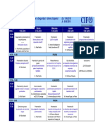 Agenda Del Curso