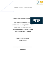 Tarea 4 Trabajo Colaborativo Comercio Internacional Unad