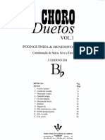 Choro Duetos - Pixinguinha e Benedito Lacerda - v. 1 - BB PDF