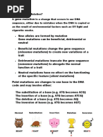 Gene Mutation
