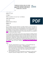 RESUMEN DE: Las Palabras y Las Cosas. Cap. 1: Las Meninas.