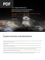 Cio Insights Reflections - Cryptocurrencies and Blockchains - Emea - Client Ready
