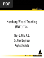 Hamburg Wheel Tracking Test PDF