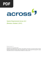 Acroos Systems 6.3