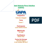 Tarea 7 de Calculo Integral Lucia