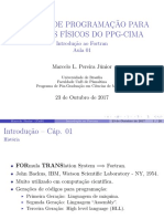 Introduction of FORTRAN90