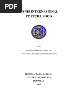Download Bisnis Internasional PETRA FOOD by Resmha Andhika SN366951671 doc pdf