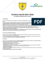 Scheda Di Iscrizione Scuola Calcio