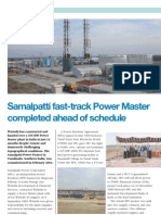 Ti Fast Track Power Master Completed Ahead of Schedule