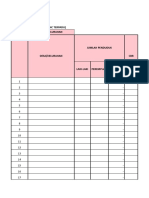 Laporan Kesga Pkm Excel