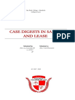 Sales Cover Page