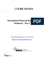 Lecture Notes: International Financial Reporting Standards - Part 2