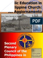 Catholic Education Aggiornamento2014